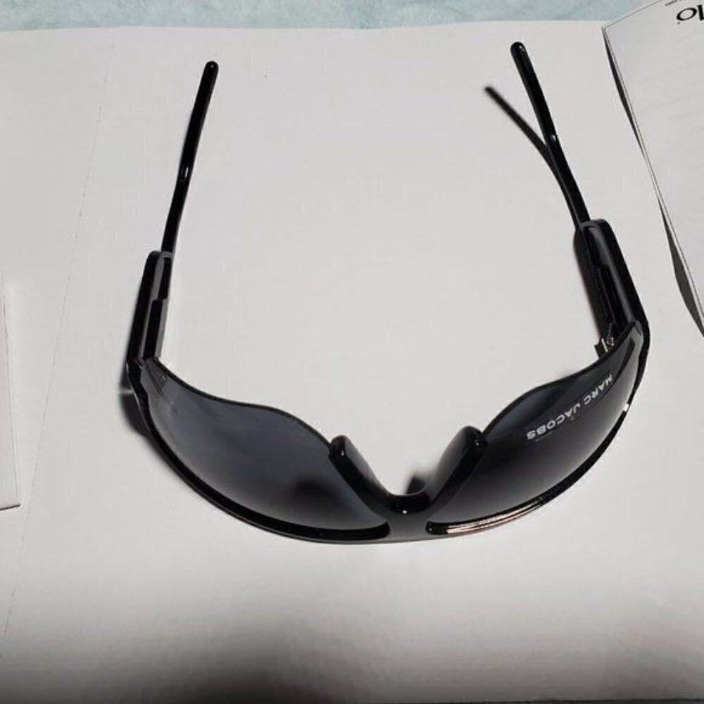 Marc Jacobs Sports Women Modern Contemporary Black Sunglasses Shades - Picture 7 of 15